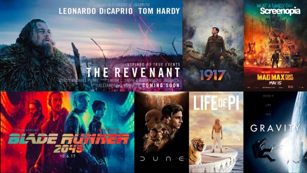 Cinematography Showcases: 10 Visually Stunning Films Worth Watching on the Biggest Screen