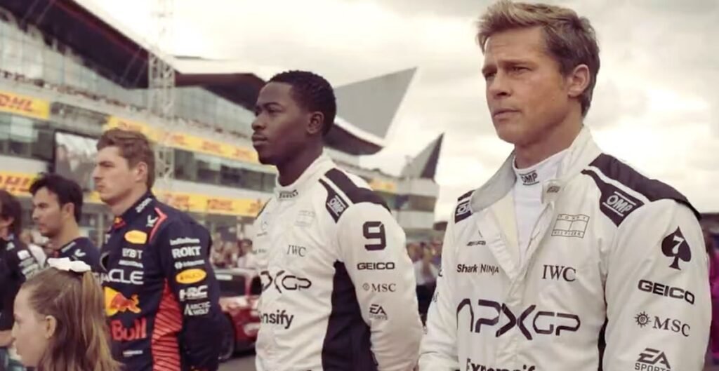 F1: The Movie starring Brad Pitt and Damson Idris